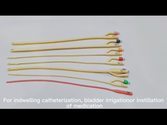 Different sizes of Latex Catheter