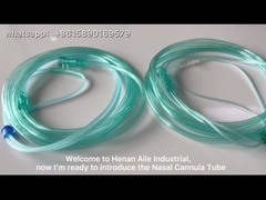 Curved Nasal Cannula Tube Oxygen Lumen Medical Grade Respiratory