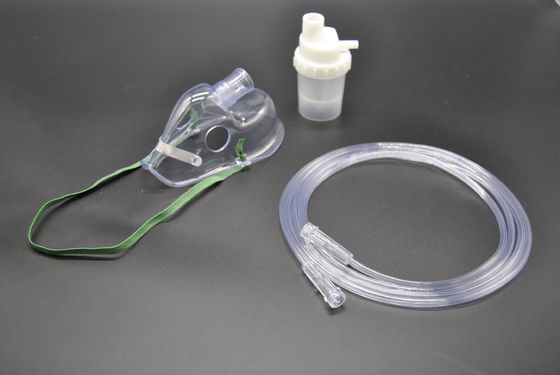 Transparent Ventilator Nebulizer Kit Infant Pacifier Lumen