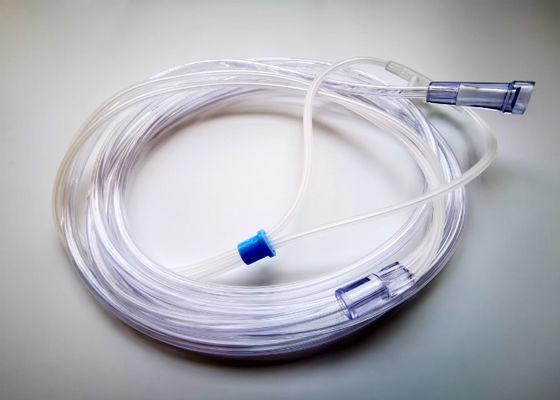 2.1m PVC  Low Flow Nasal Cannula Tube Straight Oxygen