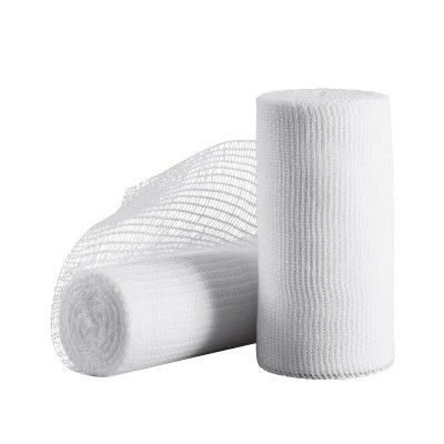 Medical 100% Plain Cotton Hydrophile Gauze and Bandage Absorbent Compressed