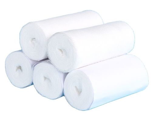 Medical 100% Plain Cotton Hydrophile Gauze and Bandage Absorbent Compressed