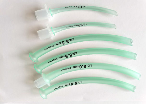 PVC Flanged 5.0mm Nasal Breathing Tube Medical Breathing Tube