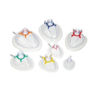 Anatomical Inflated Anaesthetic Pvc Cushion Mask Anesthesia Airway Devices