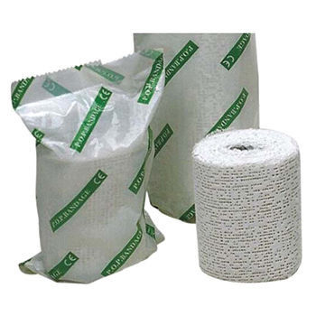 Medical Pop Plaster Bandage 75mm Smooth Fluidified Plaster Of Paris Bandage