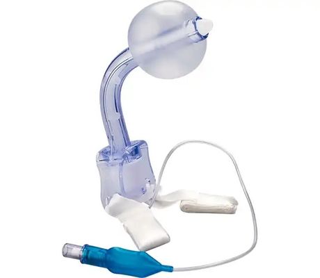 CE ISO Reinforced Tracheostomy Tube cuffed And Non Cuff Plain Tracheostomy Tube